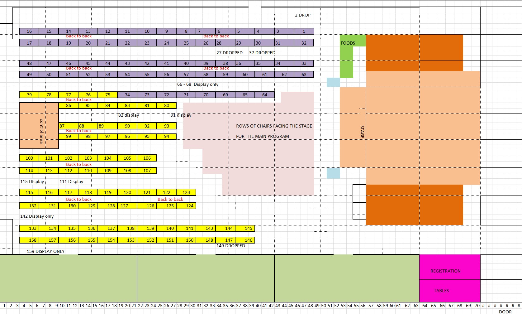 Floor map